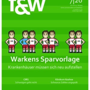 f&w führen und wirtschaften im Krankenhaus 7|26 | Einzelheft
